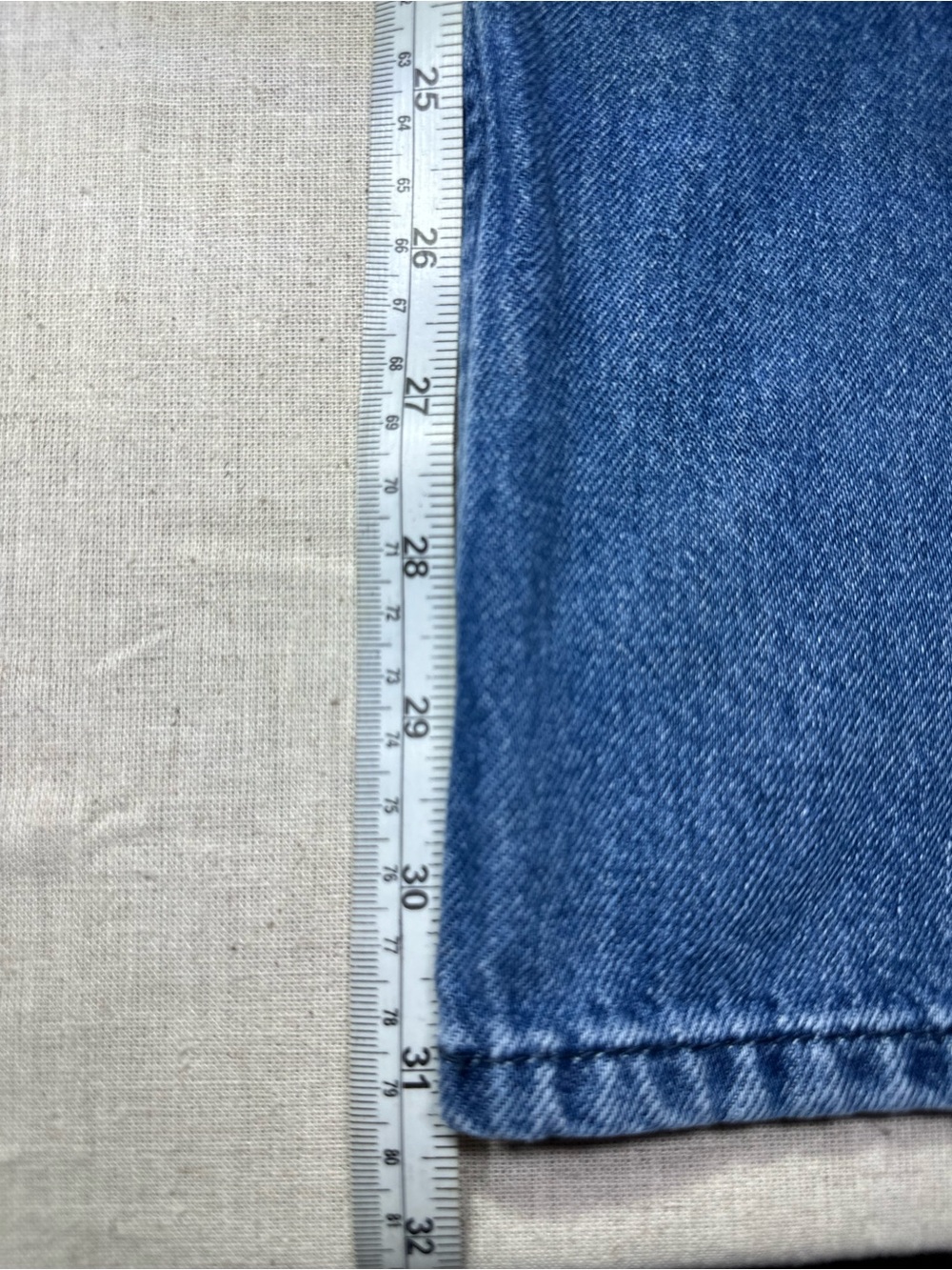 Rag and Bone Shannon High Waist Relaxed Straight leg jeans color Polk size 25 - Picture 5 of 10